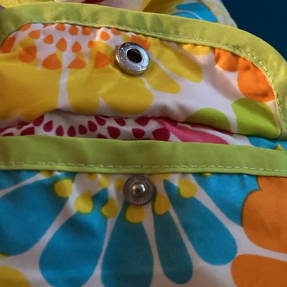 Toddler rain jacket-Carters. fun, bright fleece lined, hooded. . - Picture 6 of 12